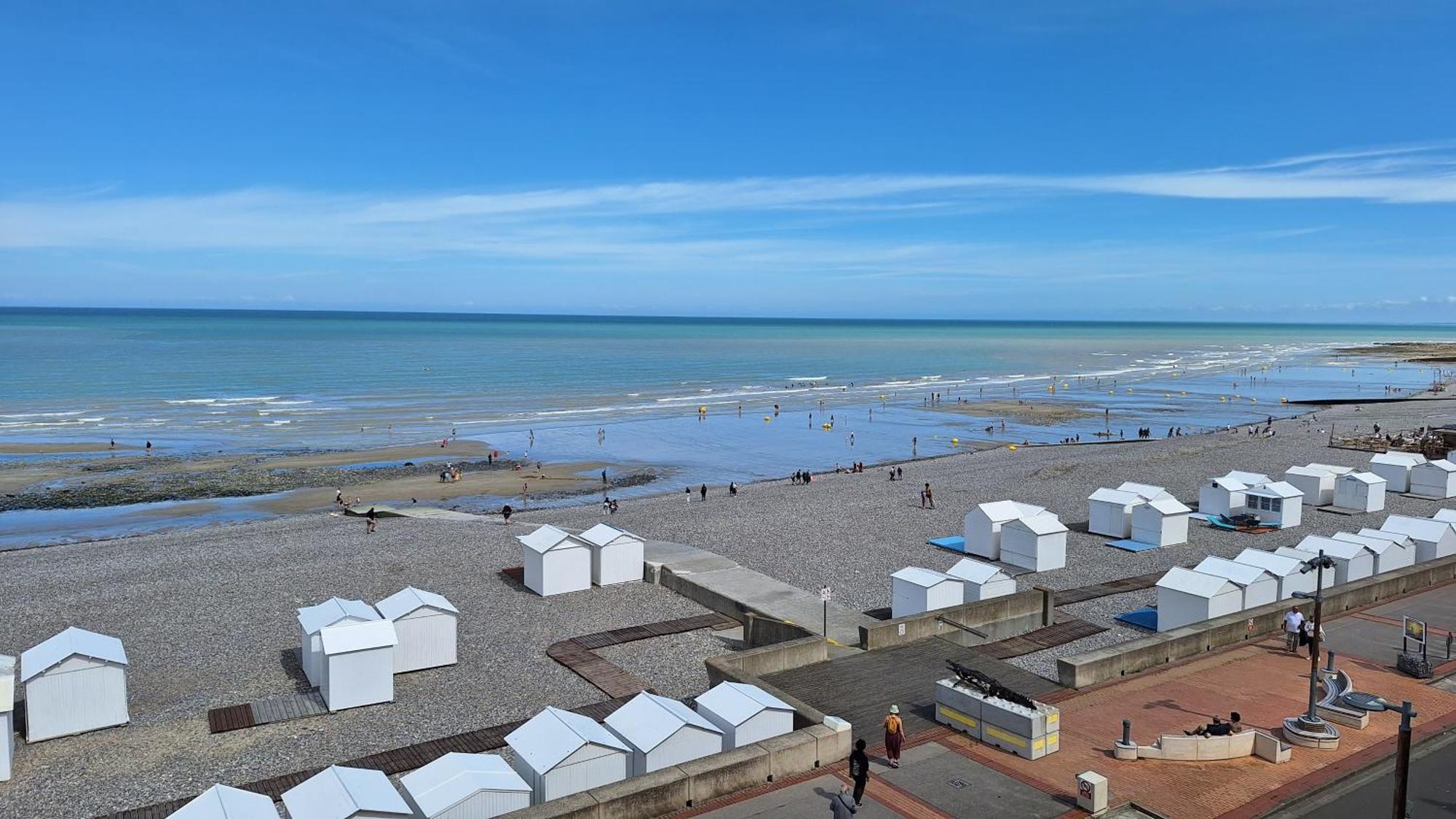 Charmant Appartement Avec Vue Face Mer Imprenable Mers-les-Bains Exterior photo
